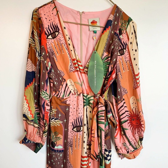 FARM Rio Multicolor Patterned Jumpsuit - Picture 5 of 6